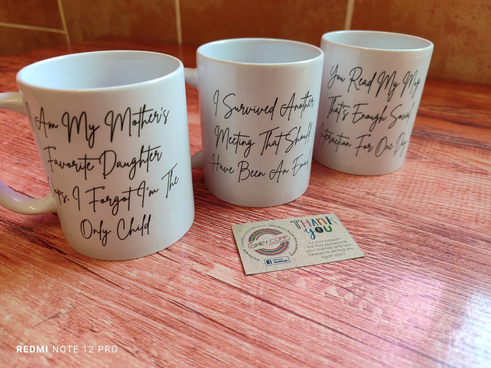 Customised Sublimated Mug